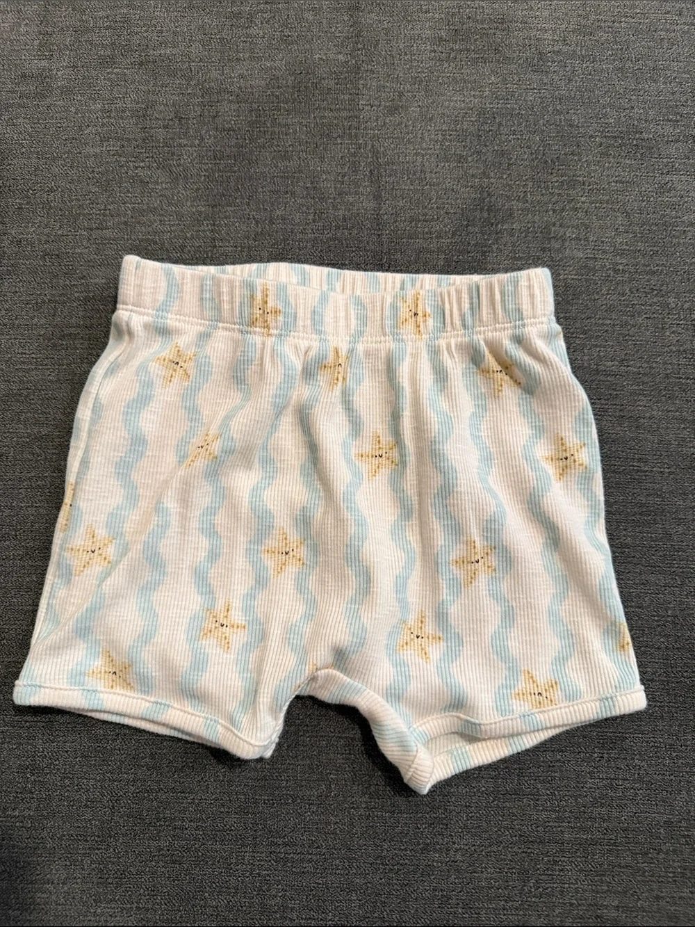 Old Navy Blue & Cream Starfish Tank and Shorts Set